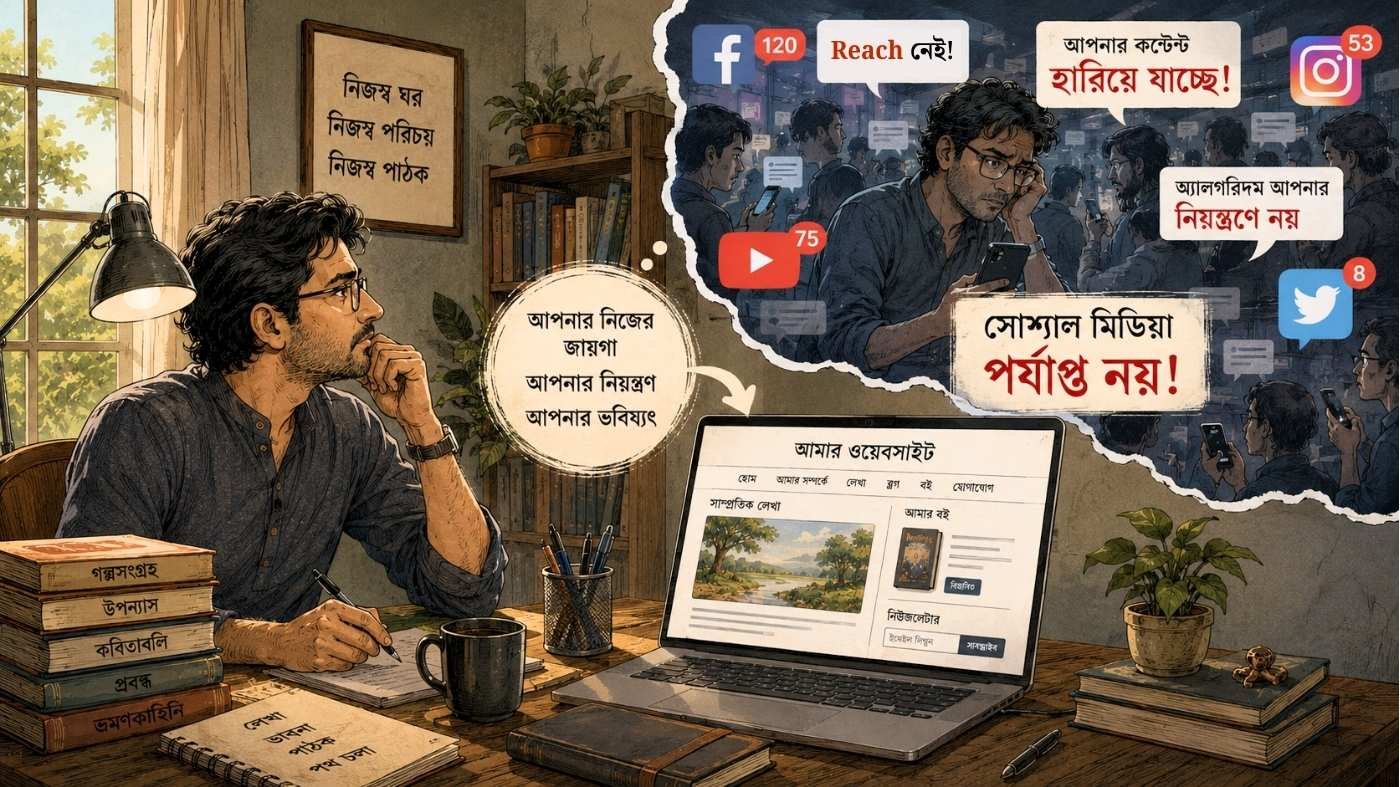why Bengali writers need website - karuweb blog featured image